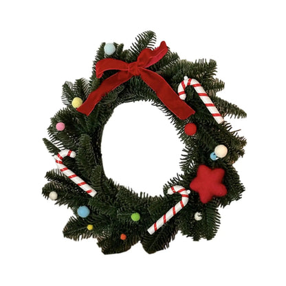 Christmas Wreath - Elegant Seasonal Decor - Decorative Wreath for Home & Holiday