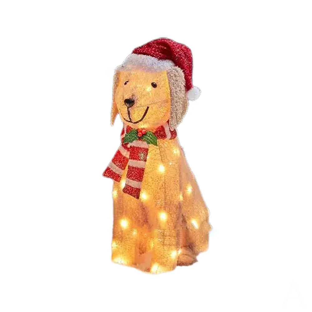 LED Christmas Dog Yard Decor