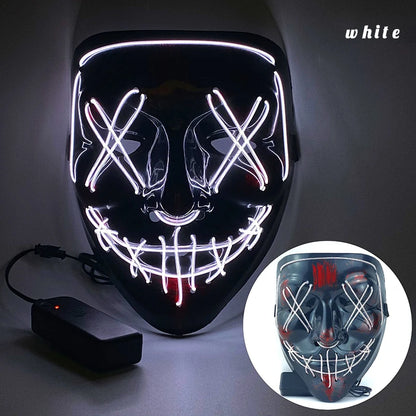 LED Dual Color Glowing Masks