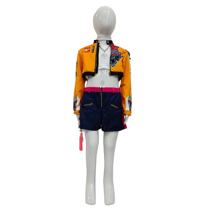 Kids Kpop Demon Rumi Zoey Mira Suit