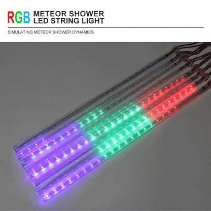 30cm /50cm Waterproof Meteor Shower Rain 8 Tube LED String Lights