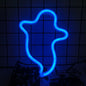 Halloween Bat Spirit LED Neon Wall Decor - USB or Battery Powered