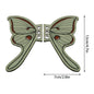 1 Pair Bling Bat Shoe Wings Embroidery DIY