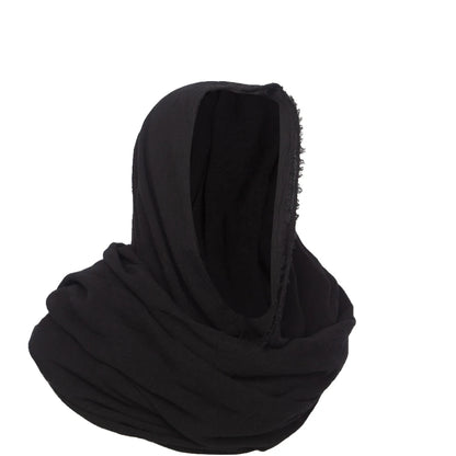 Vintage Pirate Scarf Medieval Hood Cloak