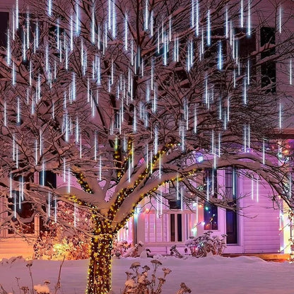 Solar Meteor Shower LED String Light