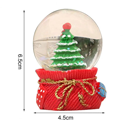 Christmas Glass Snow Globe Decor