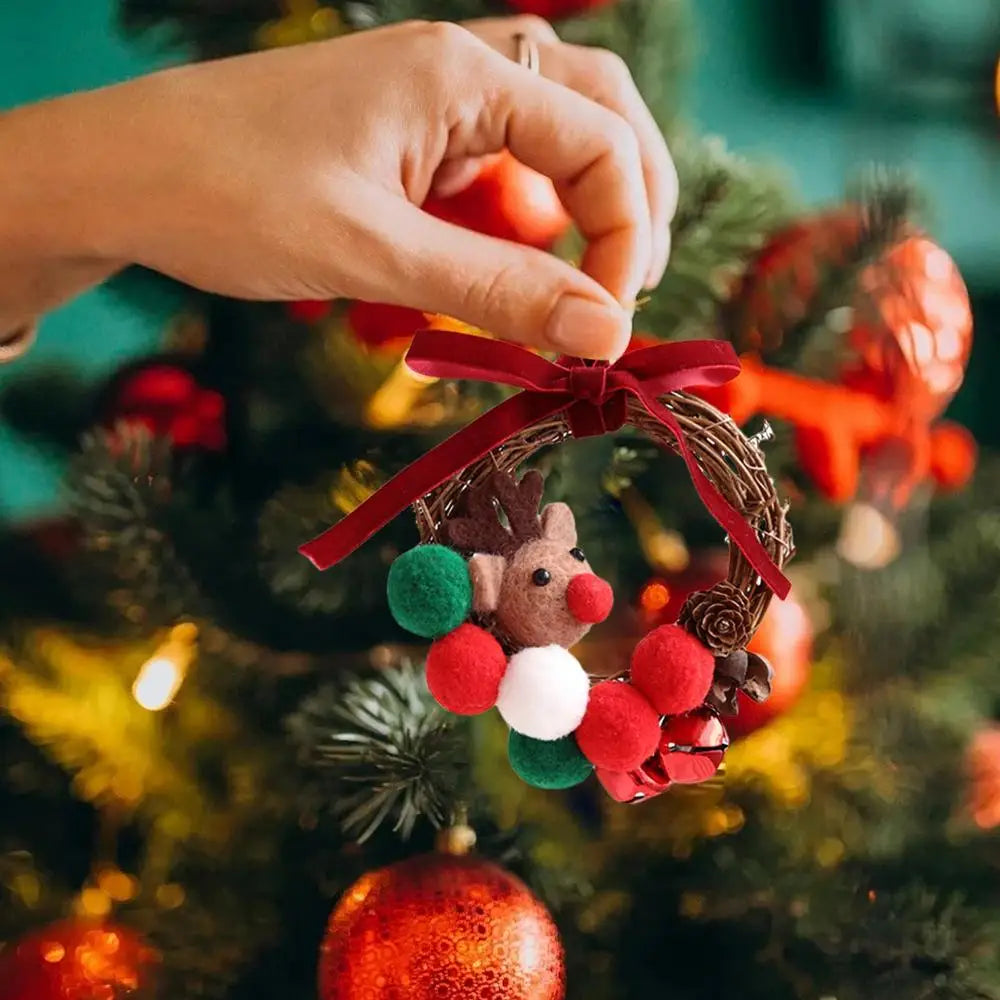 Small Christmas Wreath - Elegant Seasonal Decor