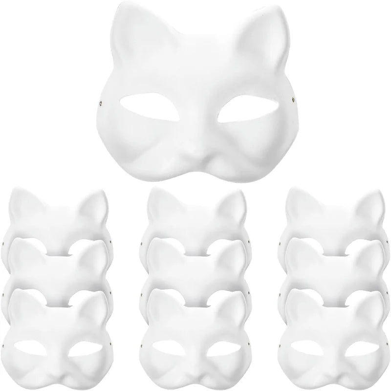 1-20pcs Japanese Mask Paper Blank Mask