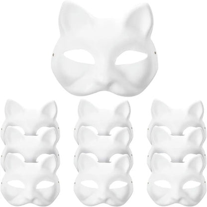 1-20pcs Japanese Mask Paper Blank Mask