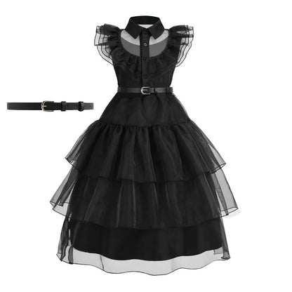 Wednesday Addams Dress for Children