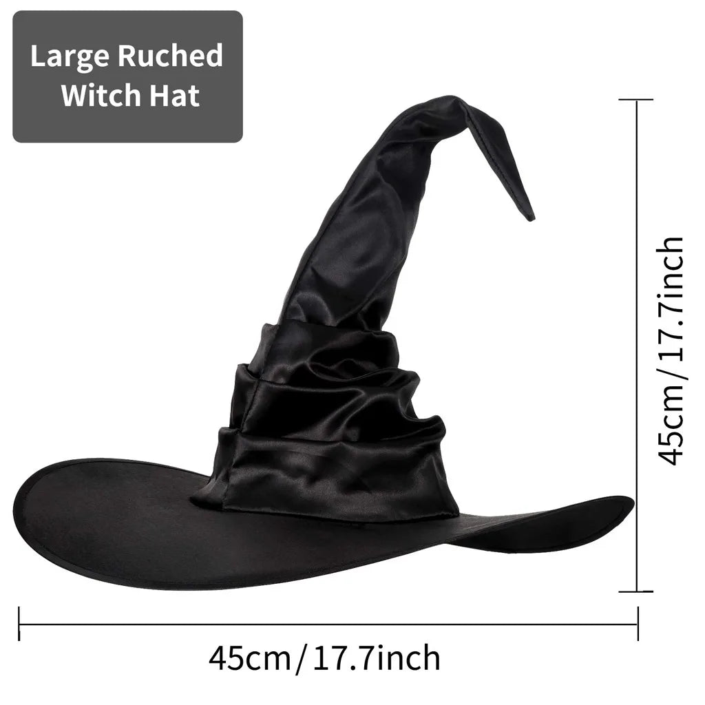 Witch Wizard Black Hat For Men and Women