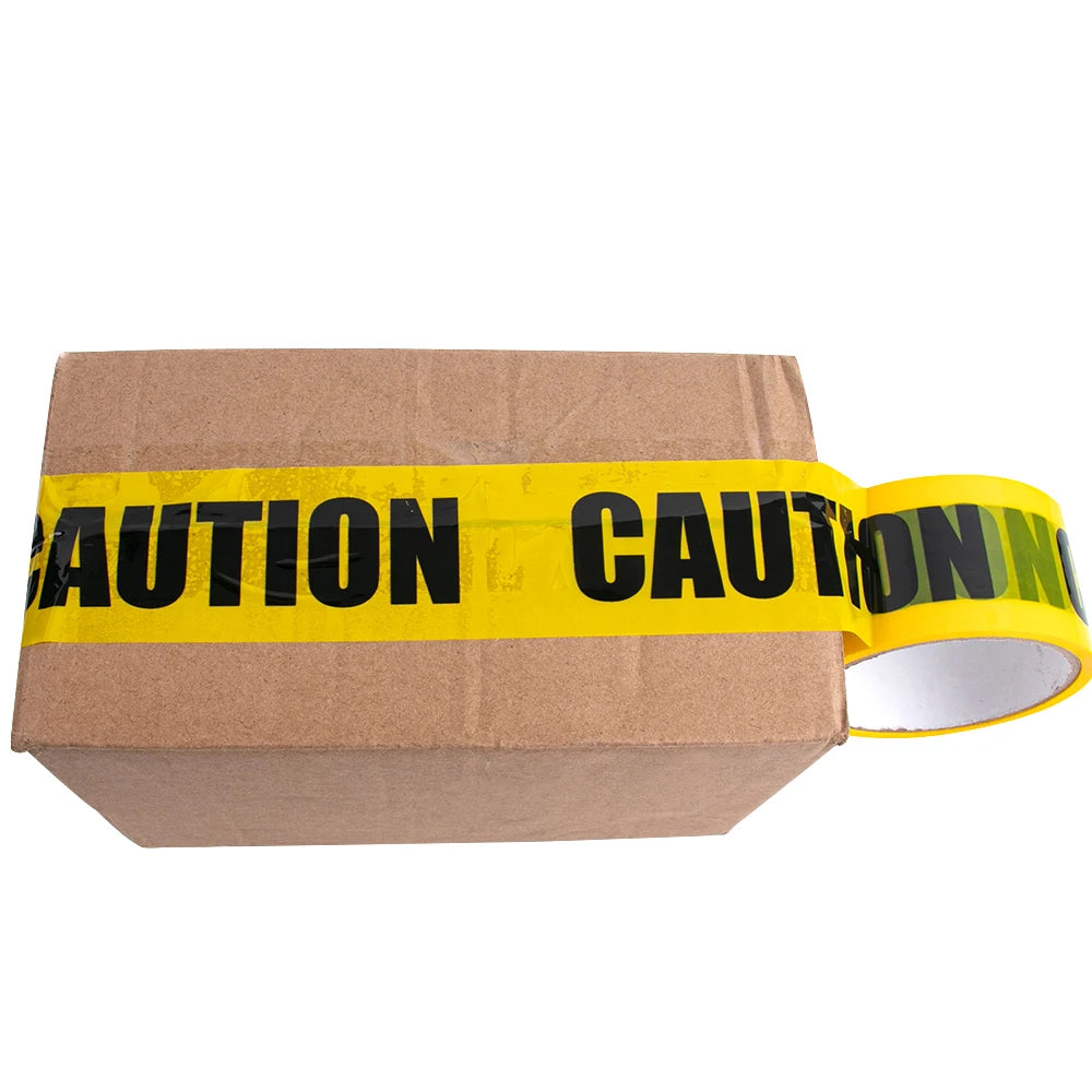 Warning Tape Signs 25M Decoration - Festivewarehouse™