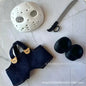 For/Cloth Labubu Doll Diy Terror Mask