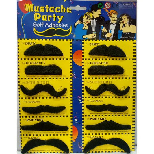 Kids Adult Masquerade 12PCS Funny Fake