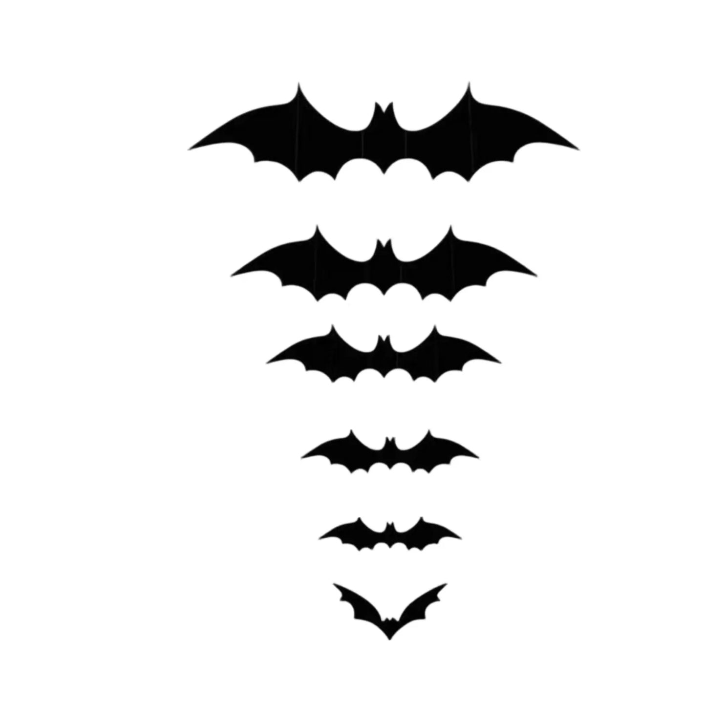 Halloween Bats 3D Wall Stickers