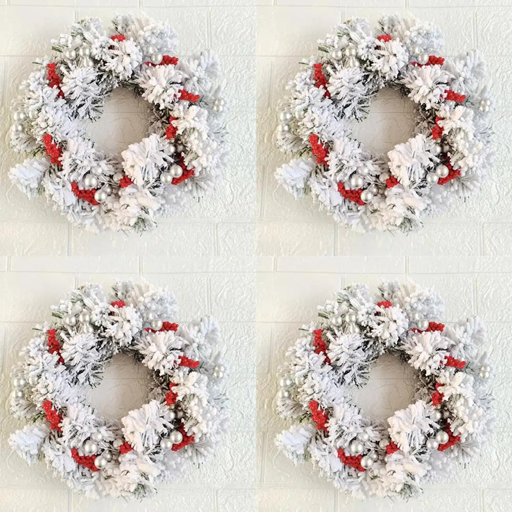 Christmas Wreath - Elegant Seasonal Decor - Decorative Wreath for Home & Holiday