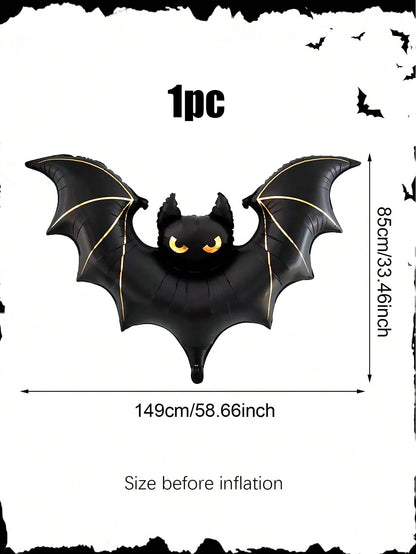 Halloween large scary bat balloon