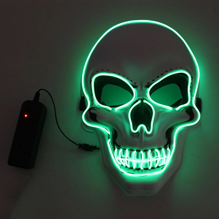 Skull Mask LED Cold Light