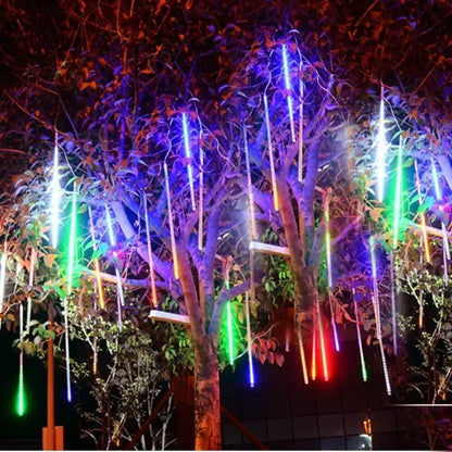 30cm /50cm Waterproof Meteor Shower Rain 8 Tube LED String Lights