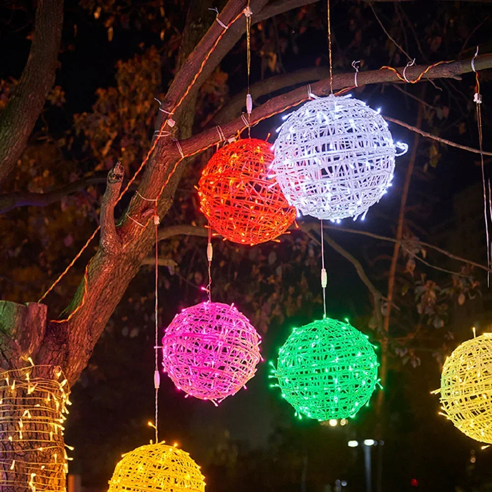 30CM Lantern Ball Fairy Globe Ball String Light