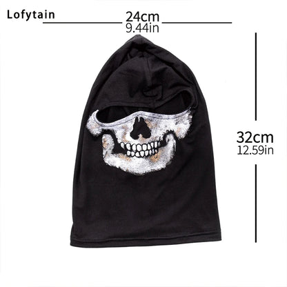 Lofytain COD:MW2 Ghost Skull Balaclava Ghost