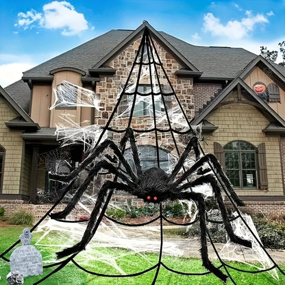 Halloween Spider Web Giant Stretchy Cobweb