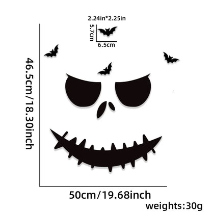 Halloween Horror Door Stickers