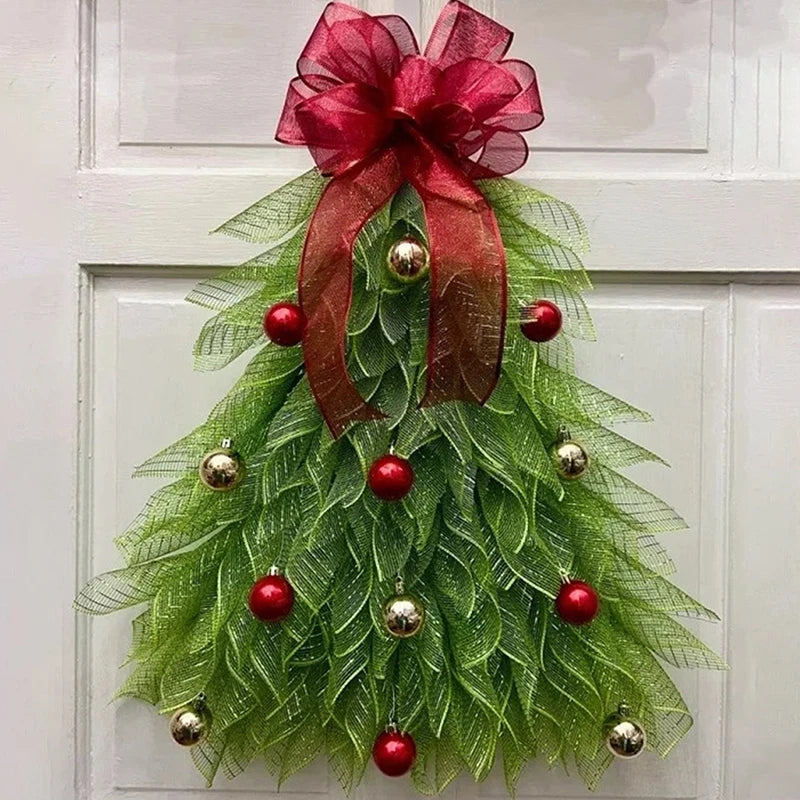 Christmas Wreath - Elegant Seasonal Decor - Decorative Wreath for Home & Holiday