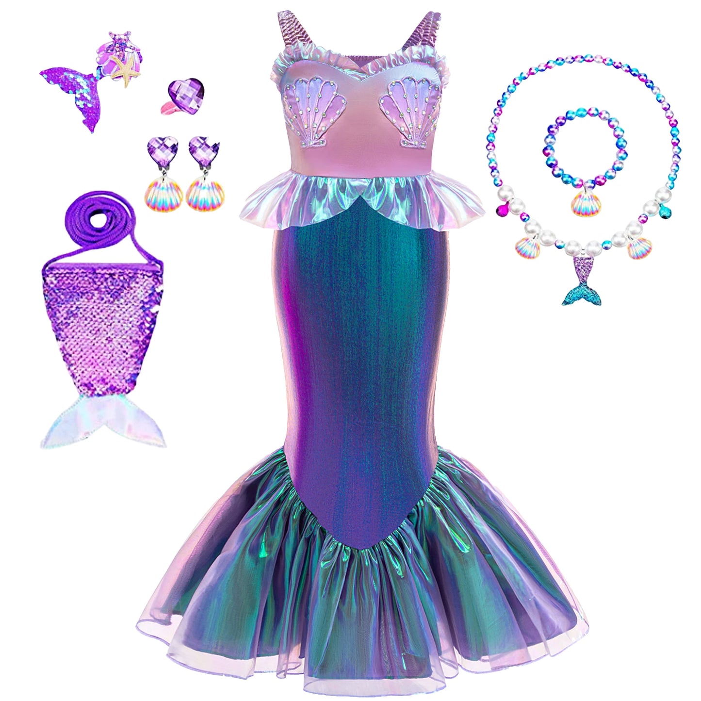 Little Mermaid Ariel Dress