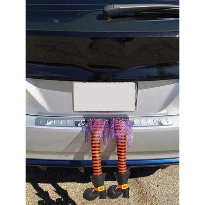 Plush Filled Witch Legs for Wrath Car