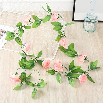 250CM Rose Artificial Flower Garland