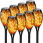 12LED Solar Flame Light Outdoor,Waterproof 12LEDs