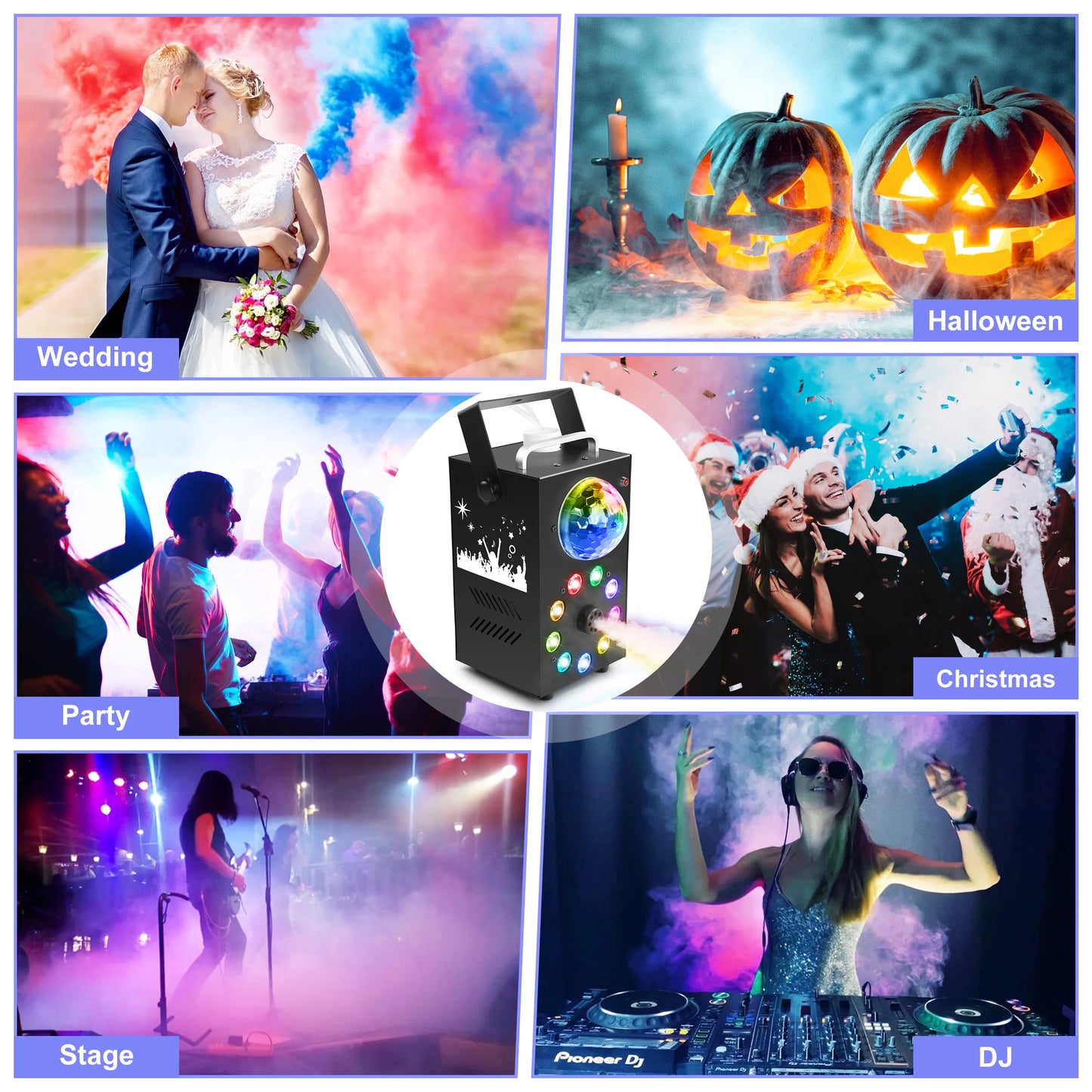 700W Smoke Machine Wireless Remote Control