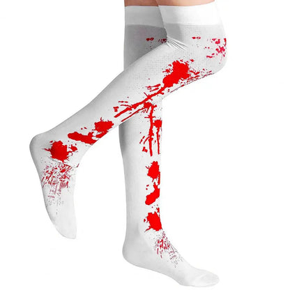 Bloodstain Halloween Gloves Socks