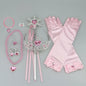 Girls Cosplay Elsa Anna Princess Crown Magic Wand Costume
