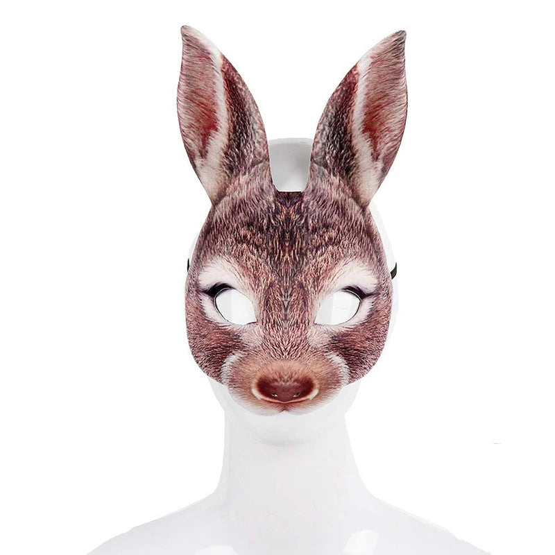 3D Animal Half Face Mask