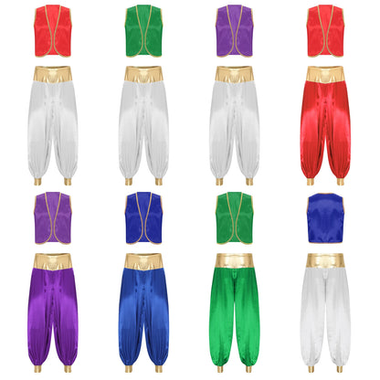 Men Arabian Prince Outfit Aladin Cosplay Costume