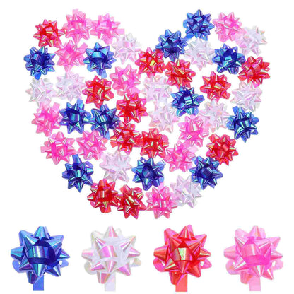 30 Pcs Star Flower Decoration Room Pull Bows Big Box Wrap