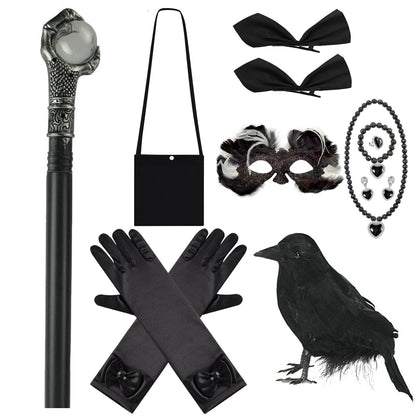 Maleficent Neck Dress Girls