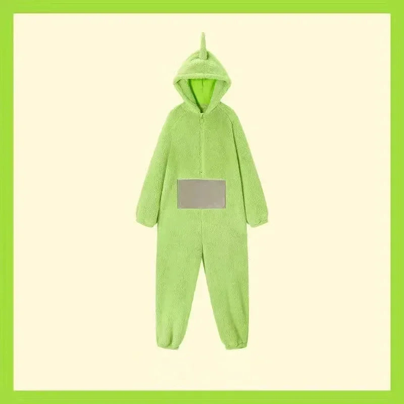 Kids Adult Teletubbies Costumes Soft Long