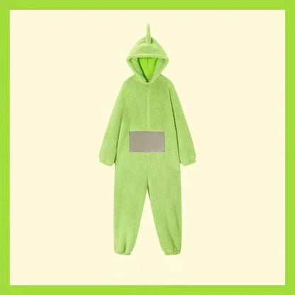Kids Adult Teletubbies Costumes Soft Long