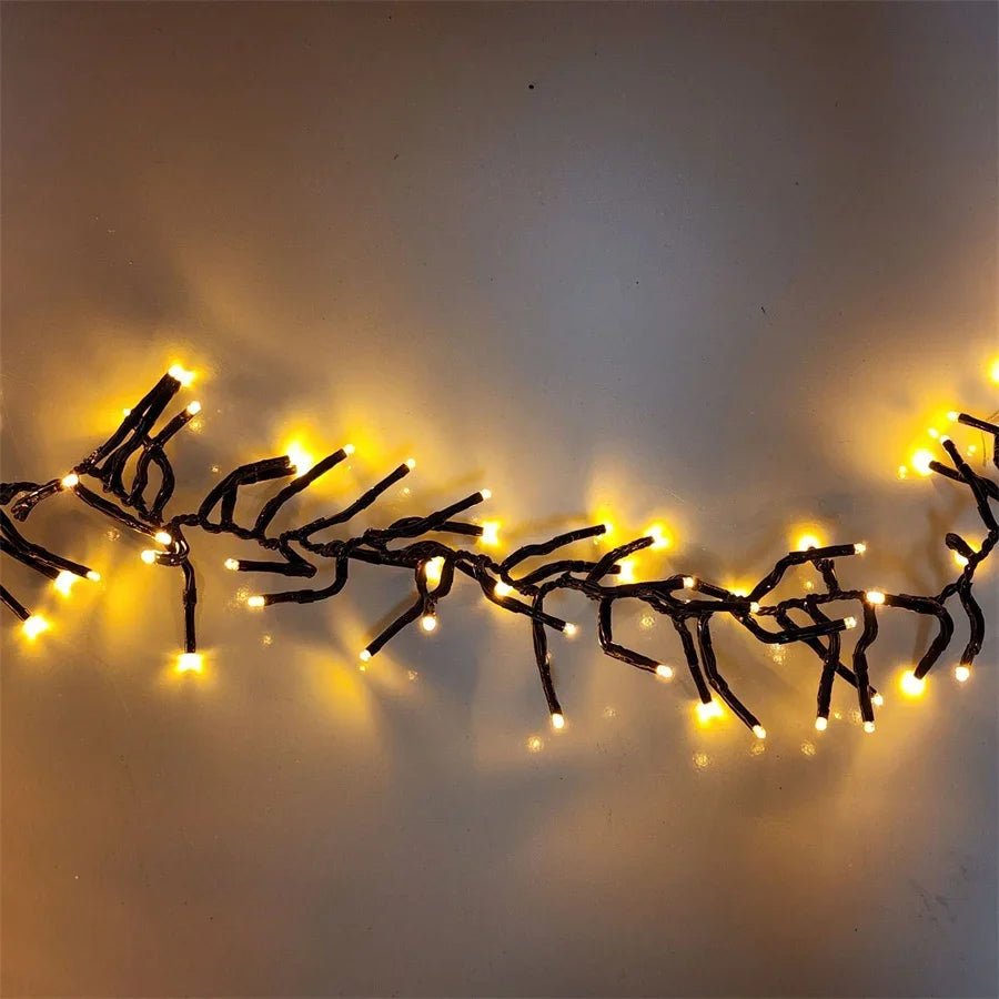 30M 2000 LED Cluster Christmas String Lights