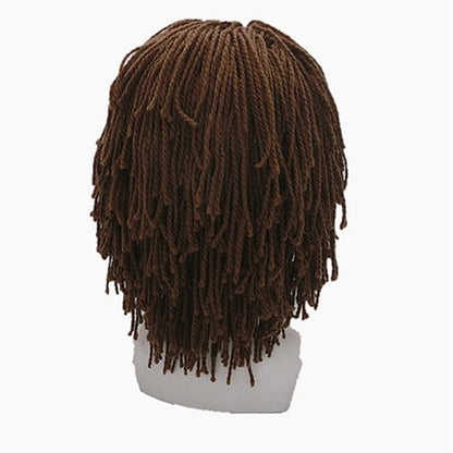 Rasta Wig Beanie Men's Caps