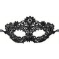 2pcs Elegant Black Lace Masquerade Mask