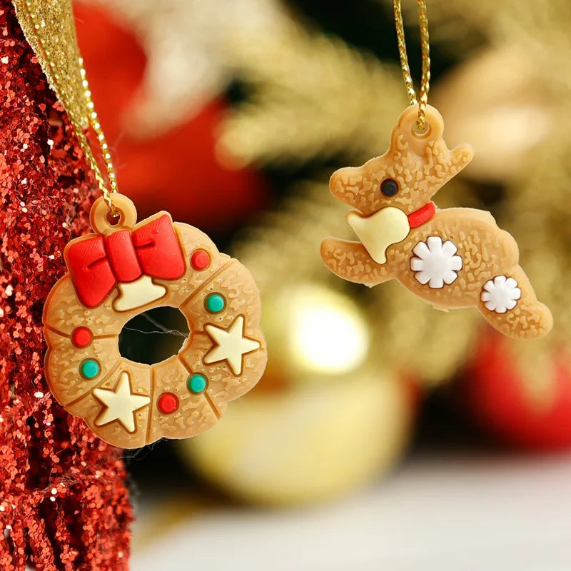 Xmas Gingerbread Man Ornaments