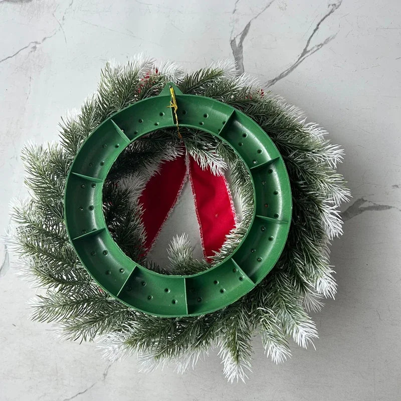 Christmas Wreath - Elegant Seasonal Decor - Decorative Wreath for Home & Holiday