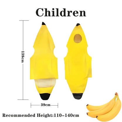 Child/Adult Unisex Fun Banana Set