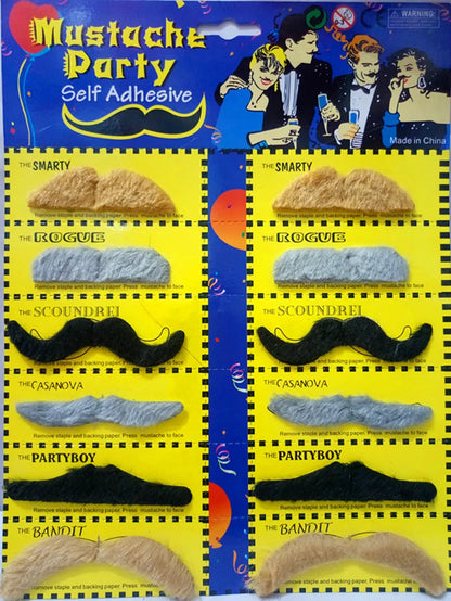 Kids Adult Masquerade 12PCS Funny Fake