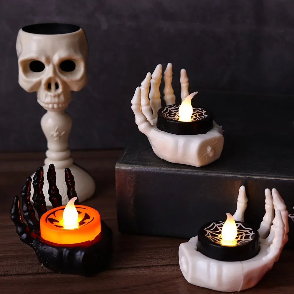 Ghost Hand Holding Candle Light - Festivewarehouse™