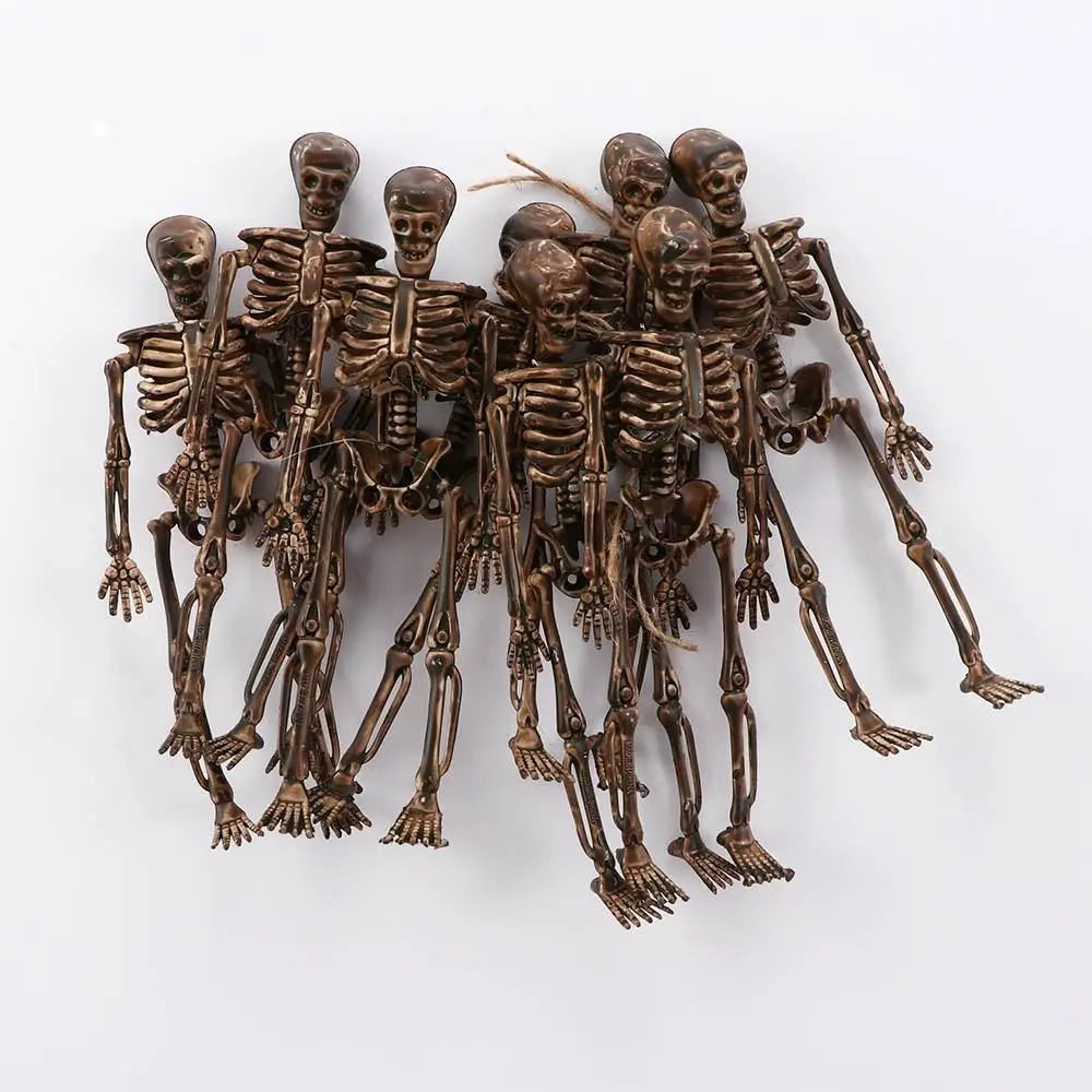 Skeleton Model Halloween Decorations 8Pcs